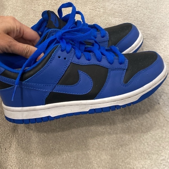 Nike Dunk Low GS Casual Sneaker Shoes Blue Black CW1590-001 NEW Multi Sz - Picture 3 of 7